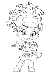 This is an argentine telenovela produced by disney channel latin america. Luna Petunia Coloring Page Free Printable Coloring Pages For Kids