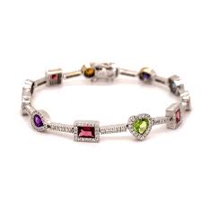 Alson jewelers carries dozens of gorgeous styles. Multi Stone Diamond Bracelet Herteen Stocker Jewelers