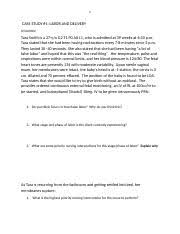 Labor And Delivery Case Study Docx 1 Case Study 5 Labor And Delivery Tara Smith Is A 27 Y O G2 T1 P0 A0 L1 Who Is Admitted At 39 Weeks At 6 30 P M Course Hero