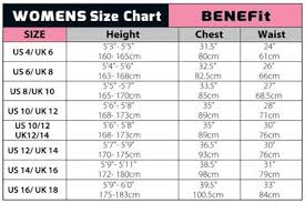 Sizing Charts Surfworld Bundoran