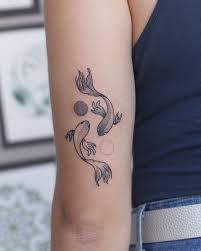 Yin Yang Koi Fish Tattoo Tattoos Badass Tattoos Small Tattoos