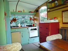 Interior Design Of The Kitchen Area Of Our Classic 1969 Bailey Caravan Ev Icin Evler Fikirler