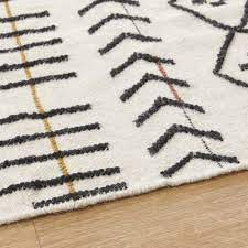 Sie können den teppich an die wand hängen, um ihrem zuhause ein orientalisches gefühl. Kelim Teppich Aus Bunter Wolle Mit Fransen 140x200 Capetown Maisons Du Monde