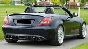 Mercedes R171 Slk Diffuseur Arriere Corps Style Body Kit Modeles A Partir De 2008 Ebay