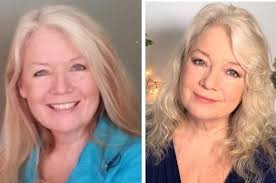 I Was Thinking About The 10 Year Challenge Came To Some Amazing Revelations Aging Can Actually Be Good For Makeup Over 50 Double Wear Foundation Silver Hair