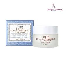 Similar to the face cream, it's made with super 7 complex to minimize and prevent early signs of aging, boost radiance, and provide antioxidant protection. Fresh Lotus Youth Preserve Eye Cream 15ml Hktvmall The Largest Hk Shopping Platform