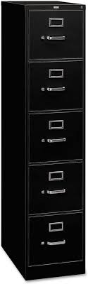 Hon file cabinet, desk or cubicle office furniture key and lock help. Hon 310 Series Vertical 5 Drawer Letter File Cabinet In Black