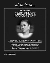 Semuanya lagu hit yang tengah popular sekarang. Hormat Pemergian Sandra Dianne Tiada Konsert Big Stage Minggu Ke 5 Ahad Ini