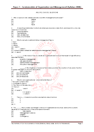 Pdf Fundamentals Of Organization And Management Mcq S Engineer Bilal Nasir Academia Edu