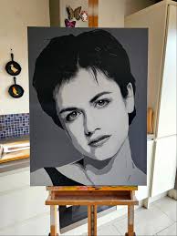 Artist from Ireland. My painting of ODB.