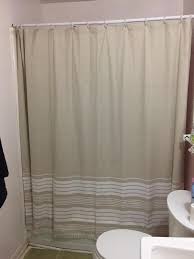 72 inches wide x 72.5 inches long (measurement includes 1.5 inch tassel). Nantucket Yarn Dyed Cotton Tassel Fringe Shower Curtain Farmhouse Shower Curtain Shower Curtain Curtains