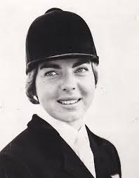 Original Press Photo Show Jumping Ann Moore 29.9.1983