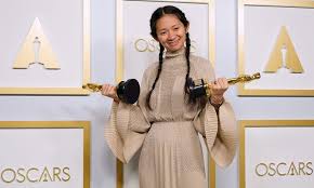 Chloé zhao is a chinese film director, screenwriter, producer, and editor who has directed, written, and produced the drama films my brothers taught me (2015), the rider (2017), and nomadland (2020). Chloe Zhao S Historic Oscars Win Is Censored In Her Native China Daily Mail Online