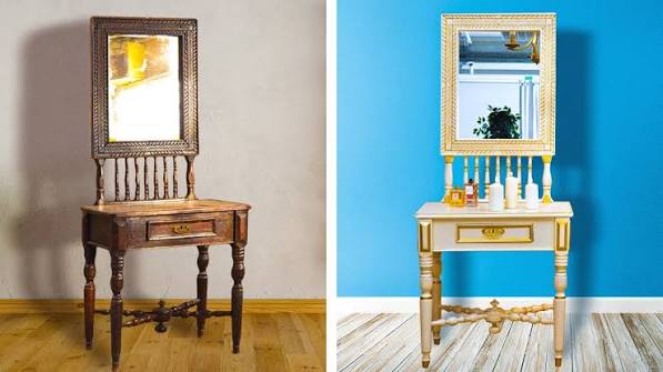 GIVE YOUR OLD FURNITURE A SECOND LIFE