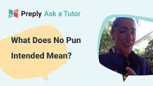 Apr 24, 2018 · paragram (greek, letter joke): What Does No Pun Intended Mean Common English Mistakes Youtube