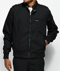 Members Only Iconic Black Racer Jacket