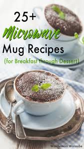 In a small bowl, stir together egg substitute, butter, flour, sugar, vanilla, 2 tablespoons of half and half, and 1 tablespoon of rainbow sprinkles. Delicious Microwave Recipes In A Mug From Breakfast To Dessert
