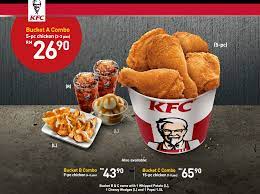 Menu Kfc Chicken Bucket Chicken Bucket Kfc Chicken Kfc