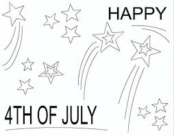 Try to color usa to unexpected colors! Merry And Cheerful 4th July Independence Day Coloring Page Best Place To Color