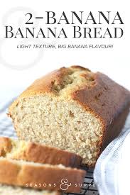 2 Banana Banana Bread Easy Banana Bread Recipe Best Banana Bread Homemade Banana Bread