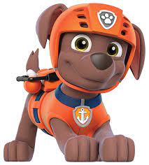 This chocolate labrador loves to laugh and surf. Vinyl Fur Kinder Paw Patrol Zuma 2