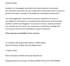 To connect with banca popolare di milano, join facebook today. Finta Truffa Banco Bpm Fate Attenzione Sito Frode Internet It