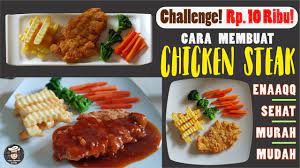 Steak ayam bumbu saus teriyaki. Ide Jualan Chicken Steak Modal Rp 10 Ribu Resep Steak Ayam Rumahan Youtube