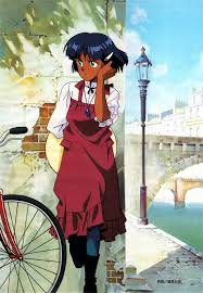 Animage 05 1990 Fushigi No Umi No Nadia Main Illustration By Kazuya Tsurumaki In 2020 Black Anime Characters Black Cartoon Characters Black Girl Cartoon
