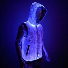 Fiber Optic Led Light Up Hoodies For Men Your Mind Your World