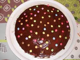 Gateau Aux Pepites De Chocolat Et Smarties Recette Gateau Pepite De Chocolat Pepite Chocolat Gateau