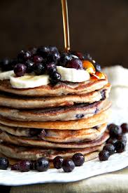 They are really simple if you can get the. Blueberry Banana Greek Yogurt Pancakes Running With Spoons