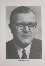 Alfred Eberlein an der Universitätsbibliothek Rostock : 1954