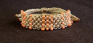 Depending on your knot to bead ratio. Diy Easy Square Knot Bracelet With Beads Jewelry Wonderhowto