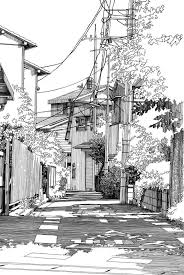 Le dessin du mois ! Dessin Paysage Japonais Facile Noir Et Blanc Get Images One