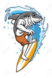 Free printable cartoons coloring pages. Shark Surfing Mascot Aff Shark Surfing Mascot Shark Art Surf Art Illustration