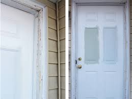 If your interior or exterior door has been kicked in or your door frame has cracked, here are a few tips on how to repair it. How To Install Exterior Trim Annabode Denver S 1 Sustainable Interior Design Firm