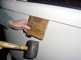 Direct the part of the door towards you and take out the door from the closet. Sliding Door