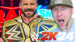 WWE 2K24 Robert Roode is the Champion and makes it GLORIOUS