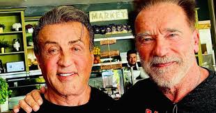 Sylvester Stallone and Arnold Schwarzenegger Reunite for the First Time  Since the Pandemic