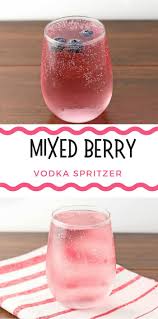 Easy Mixed Berry Vodka Spritzer Rezept Dieses Super Einfache Cocktailrezept Ist Berry C Cocktail Rezepte Cocktail Rezepte Mit Alkohol Alkohol Rezepte