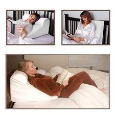 Its ergonomic shape provides proper alignment and an incline while you sleep. Deluxecomfort Com Bed Wedge Support Pillow White Acid Reflux Wedge