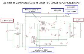 The temperature rating of the conductor insulation? Pfc Circuits For Air Conditioners Example Of Efficiency Improvement Using Mosfets And Diodes Basic Knowledge Rohm Tech Web Technical Information Site Of Power Supply Design