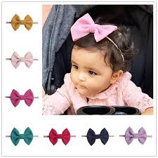 Best baby hair clips of 2020. Baby Bows Headbands Bowknot Hair Wraps Butterfly Knot Multicolor Hairbows Hoops For Newborn Toddlers Girls Headress E22508 Newborn Baby Girl Hair Accessories Wholesale Baby Hair Accessories From Factory Goods 1 24 Dhgate Com