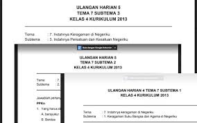 Check spelling or type a new query. Kumpulan Soal Ulangan Atau Penilaian Harian Kelas 4 Tema 7 Informasi Pendidikan
