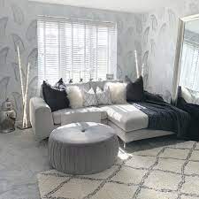 Wallpaper design is very much at the cutting edge of interiors design with fantastic trend setting looks being consistently created. Grey Feather Wallpaper Living Room Ideas Cosy Grey Living Room Living Room Inspiration Living Room Grey