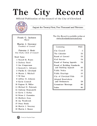 The City Record