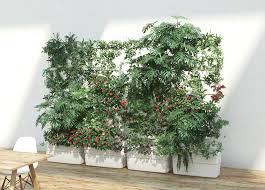 Living wall planter from bright green. Green Wall And Living Vertical Plant Wall For Home Office Diy