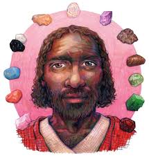 Él es Jesucristo, mi salvador, mi rey, mi maestro, mi amigo, nadie me ha  dado más en la vida que él. Esta pintura es muy diferente a la que estamos  acostumbrados a