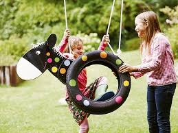Garten Diy Reifenschaukel Wasserspiele Tipi Diy Ideen Im Garten Mit Kindern Familienblog Schwesternliebe Mamablog In 2020 Diy For Kids Tire Swing Diy