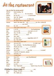 Restaurant Esl Lesson Plans Learn English Conversational English
